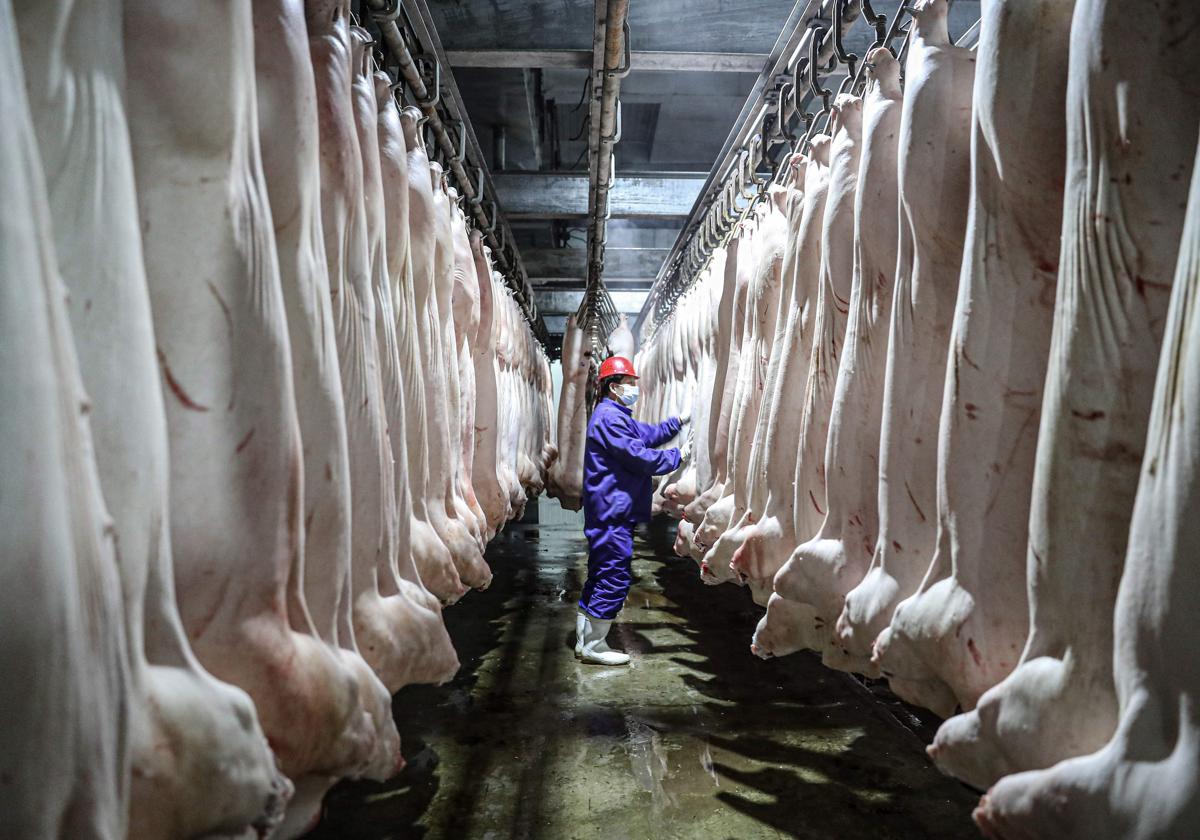 China es el mayor consumidor de carne de cerdo del mundo.