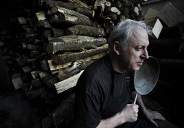 Victor Arginzoniz, cocinero del Asador Etxebarri.