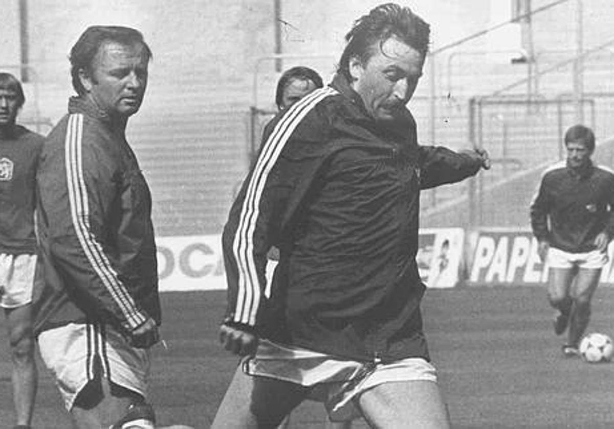 Antonín Panenka, durante su etapa en el Bohemians de Praga.