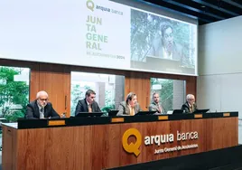 Junta de accionistas de Arquia Banca.