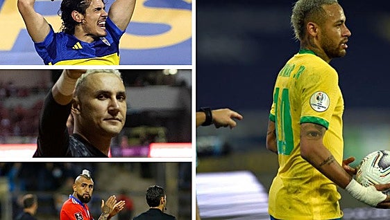 Las grandes ausencias de la Copa América