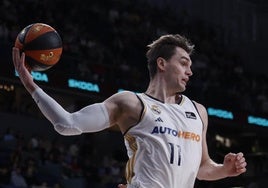 Mario Hezonja jugando en el WiZink Center