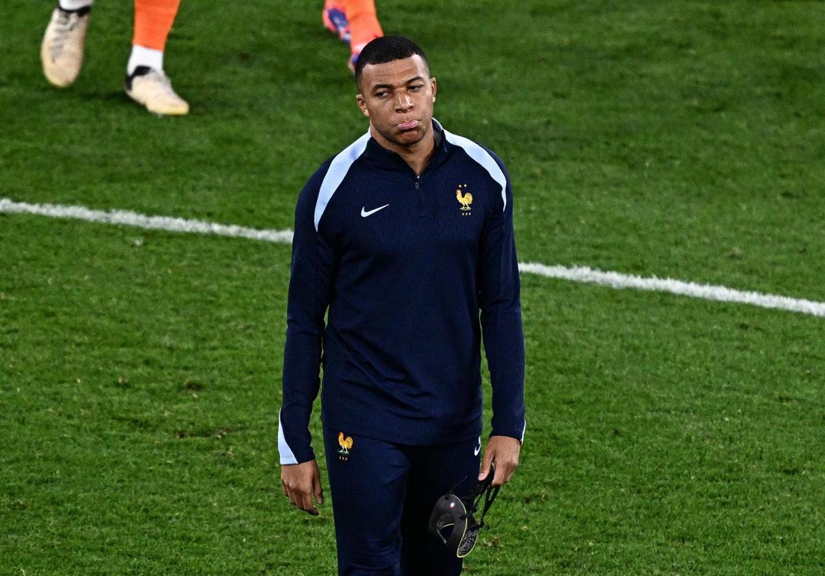 Mbappé, tras el empate entre Francia y Países Bajos.