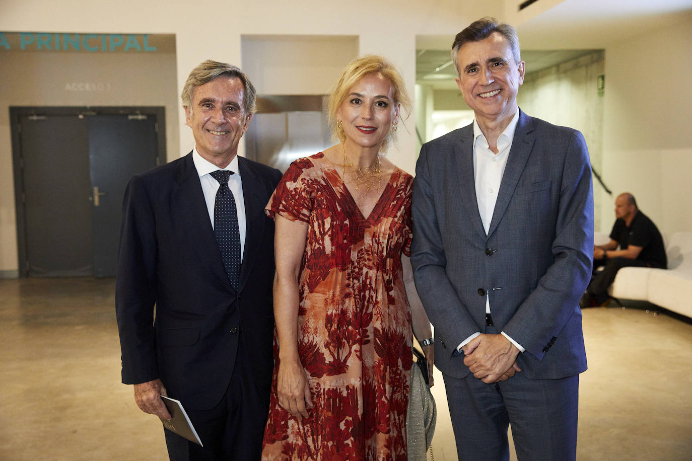 Tomás Pereda, subdirector de la Fundación Máshumano y miembro del comité asesor de Líderes con propósito; Belén Viloria, directora ejecutiva de BCorp; y Juan Naya, CEO de Isdin