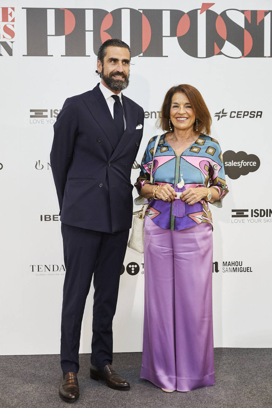 Iñaki Ortega, director de Educación Directiva de LLYC, y Ana Botella, presidenta de Fundación Integra