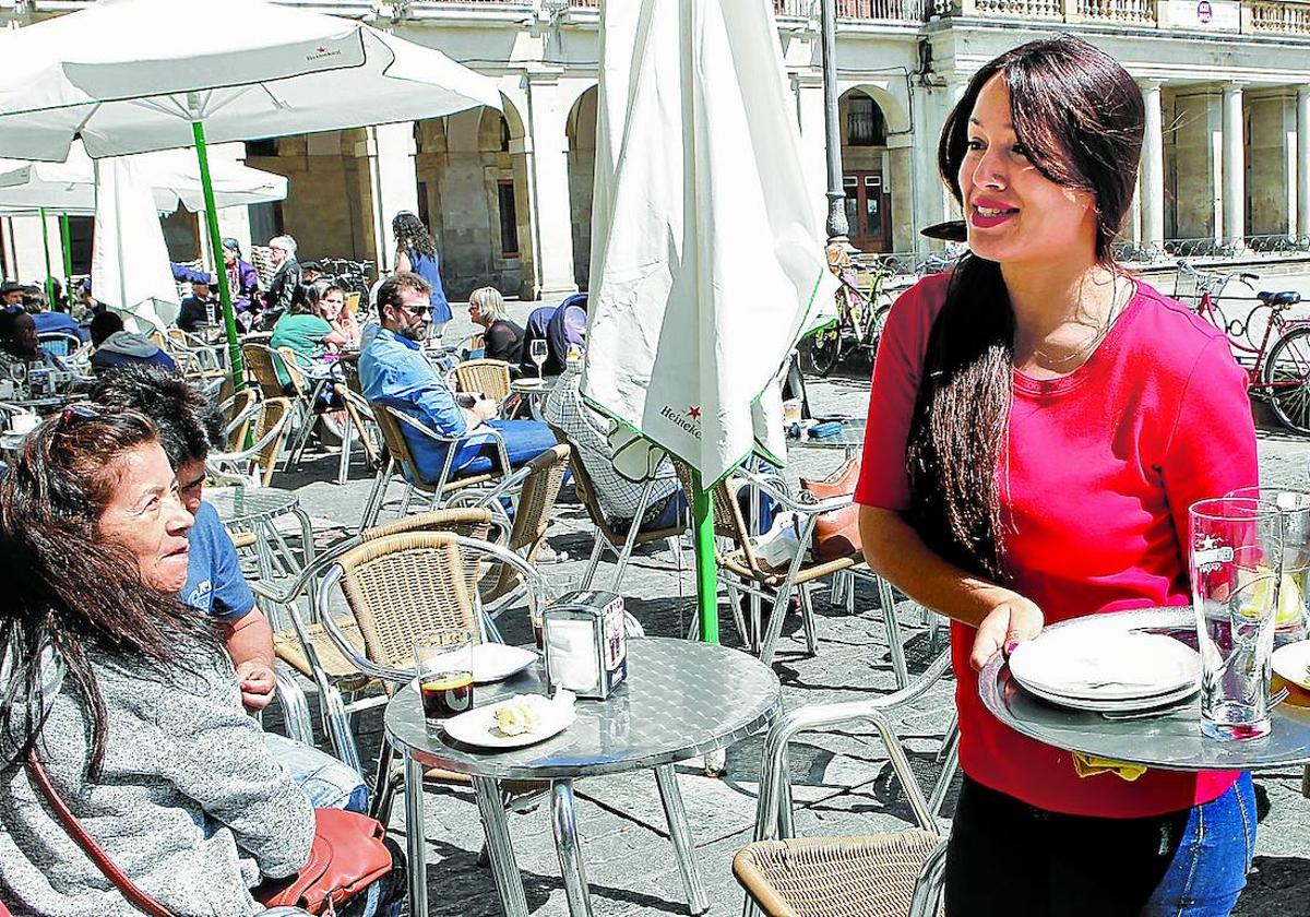 La hostelería es un sector que se está viendo afectado por la falta de personal.