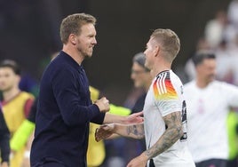 La Alemania de Julian Nagelsmann y Toni Kroos, en el camino español hacia las semifinales.