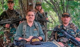 Iván Márquez, líder del grupo disidente de las FARC