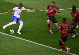 Así hemos narrado el pase de Francia ante Bélgica