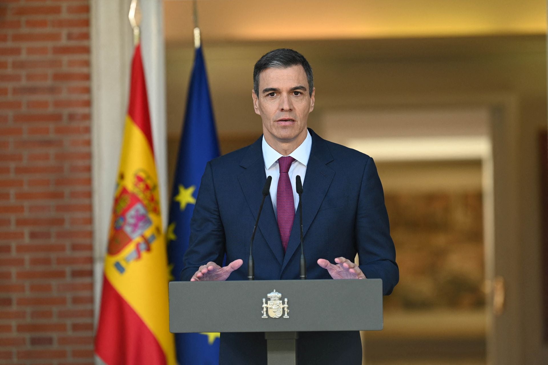 Pedro Sanchez anuncia el pasado 29 de abril que seguira en el Gobierno tras cinco días de reflexión