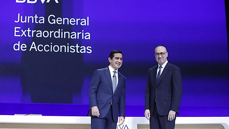 Los accionistas de BBVA dan un apoyo masivo a la opa sobre el Sabadell