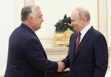 Orbán lanza un órdago a la UE al viajar a Moscú y visitar contra pronóstico a Putin