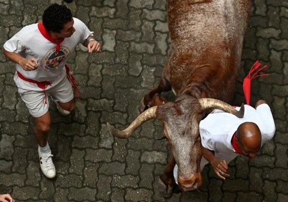 Así ha sido el primer encierro de San Fermín 2024