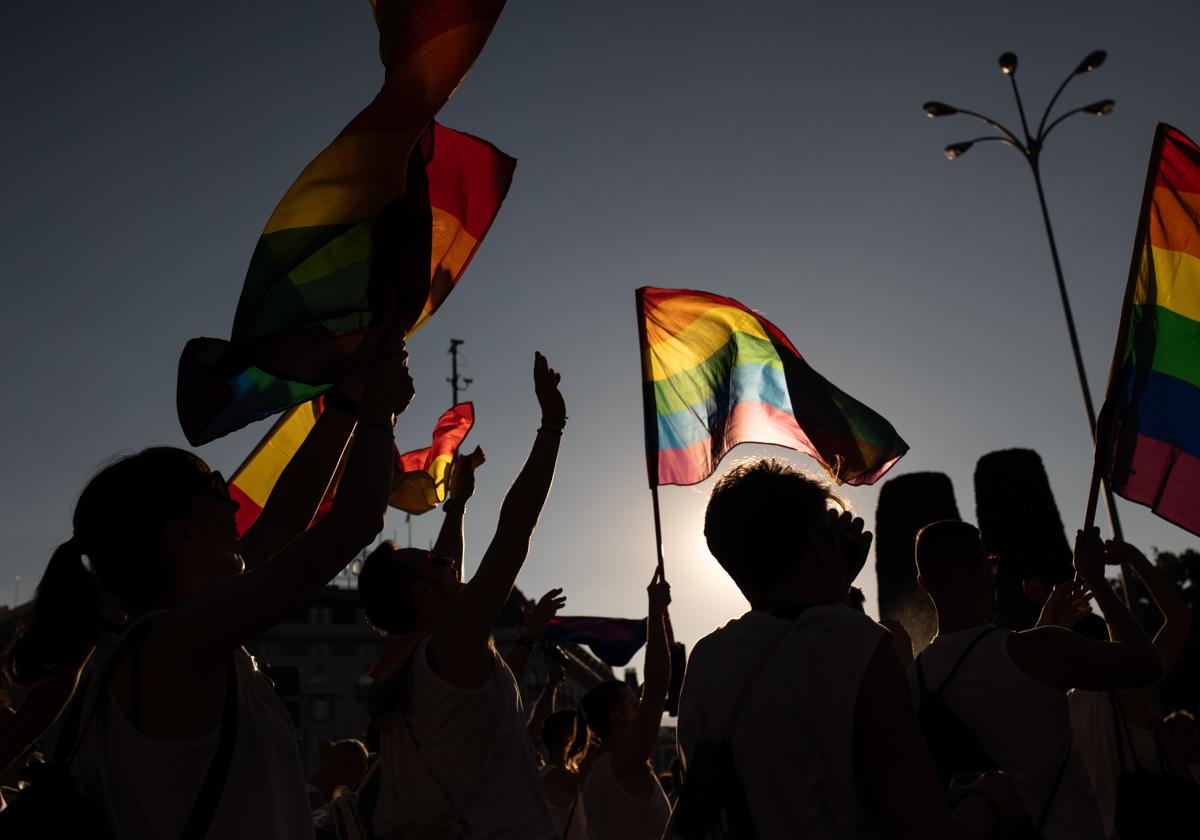 Manifestación del Orgullo 2024 en Madrid.