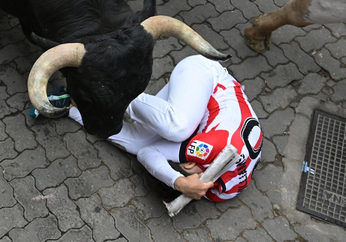 Las mejores imágenes del tercer encierro de San Fermín