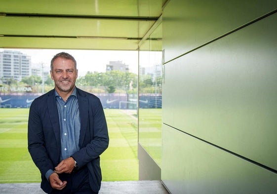 Hansi Flick, entrenador del Barça.