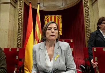 Los 'roviristas' apuntan a Forcadell como alternativa a Junqueras