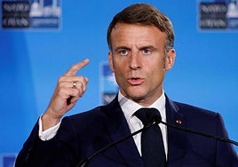 Emmanuel Macron ha asistido esta semana a la cumbre de la OTAN en Washington.
