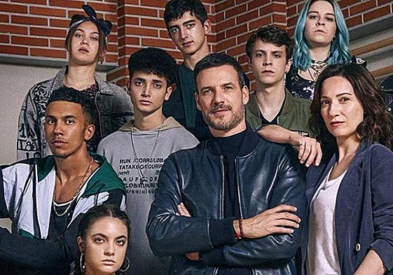 Los protagonistas de 'Hit'.