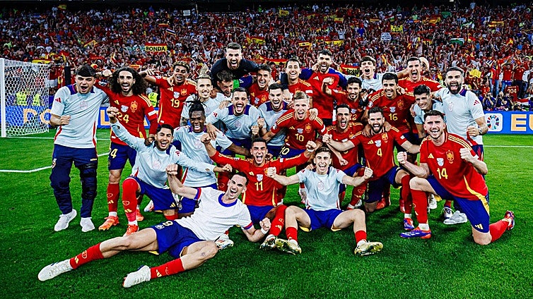 El 1x1 de España en esta Eurocopa