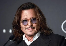 El actor estadounidense Johnny Deep.