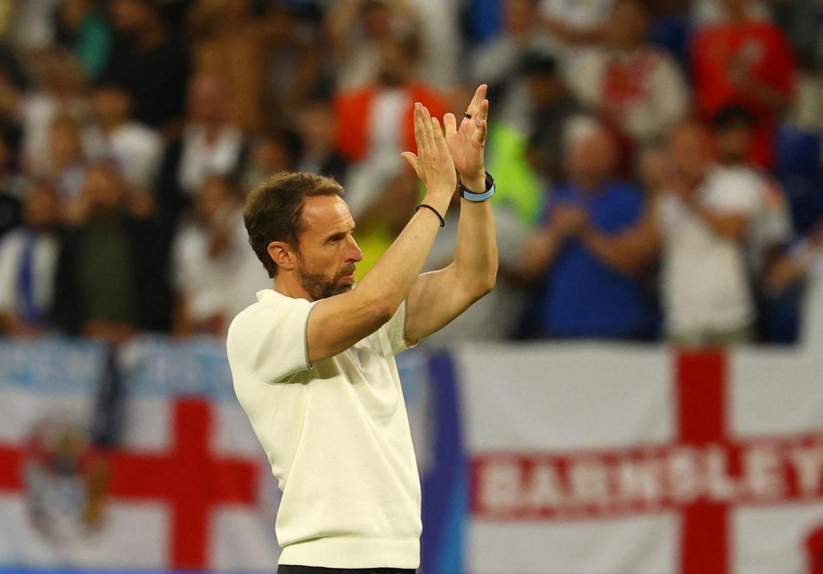 Gareth Southgate, tras la final de la Eurocopa entre España e Inglaterra.