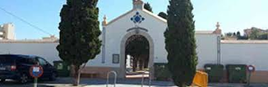 Entrada al cementerio de Calpe