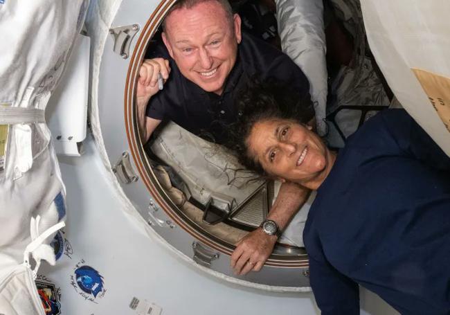 Butch Wilmore y la piloto Suni Williams llegaron a la ISS el 6 de junio.