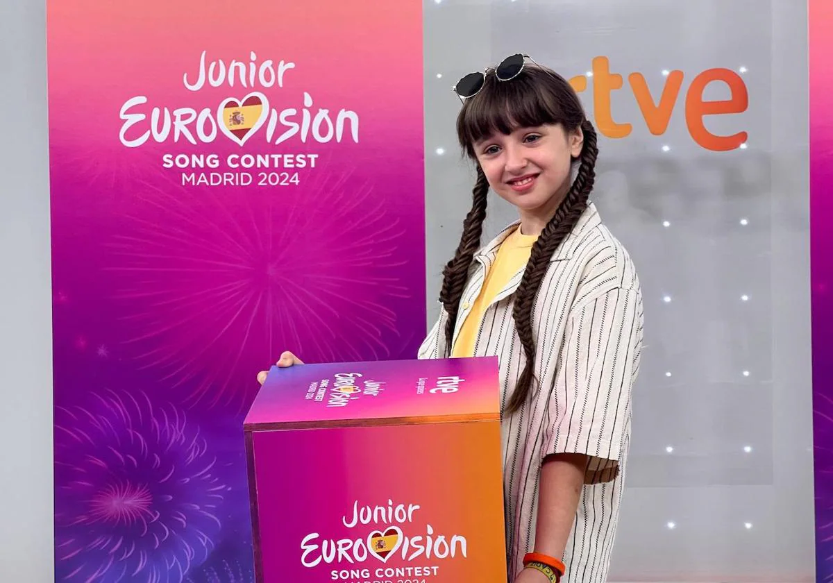 Chloe DelaRosa, representante de Eurovisión Junior 2024.