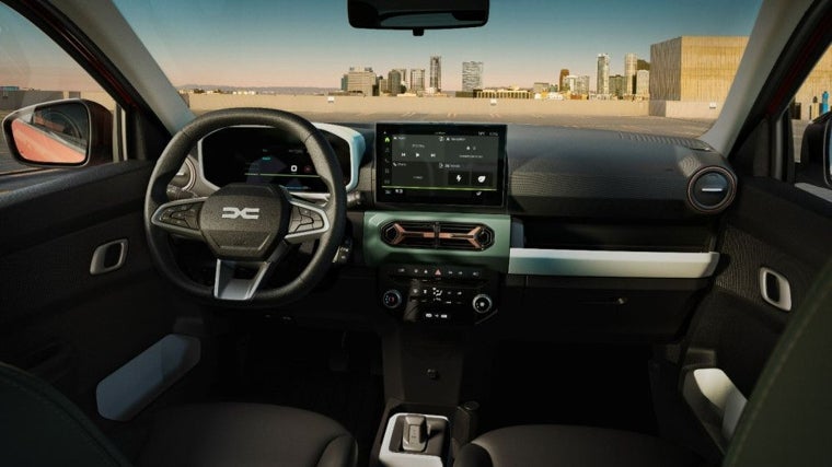 Nuevo diseño interior del Dacia Spring