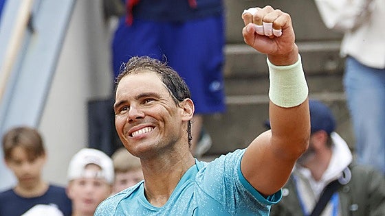 Nadal afina su preparación para los Juegos