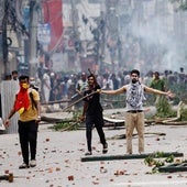 Toque de queda en Bangladés por unas protestas que dejan ya más de 115 muertos