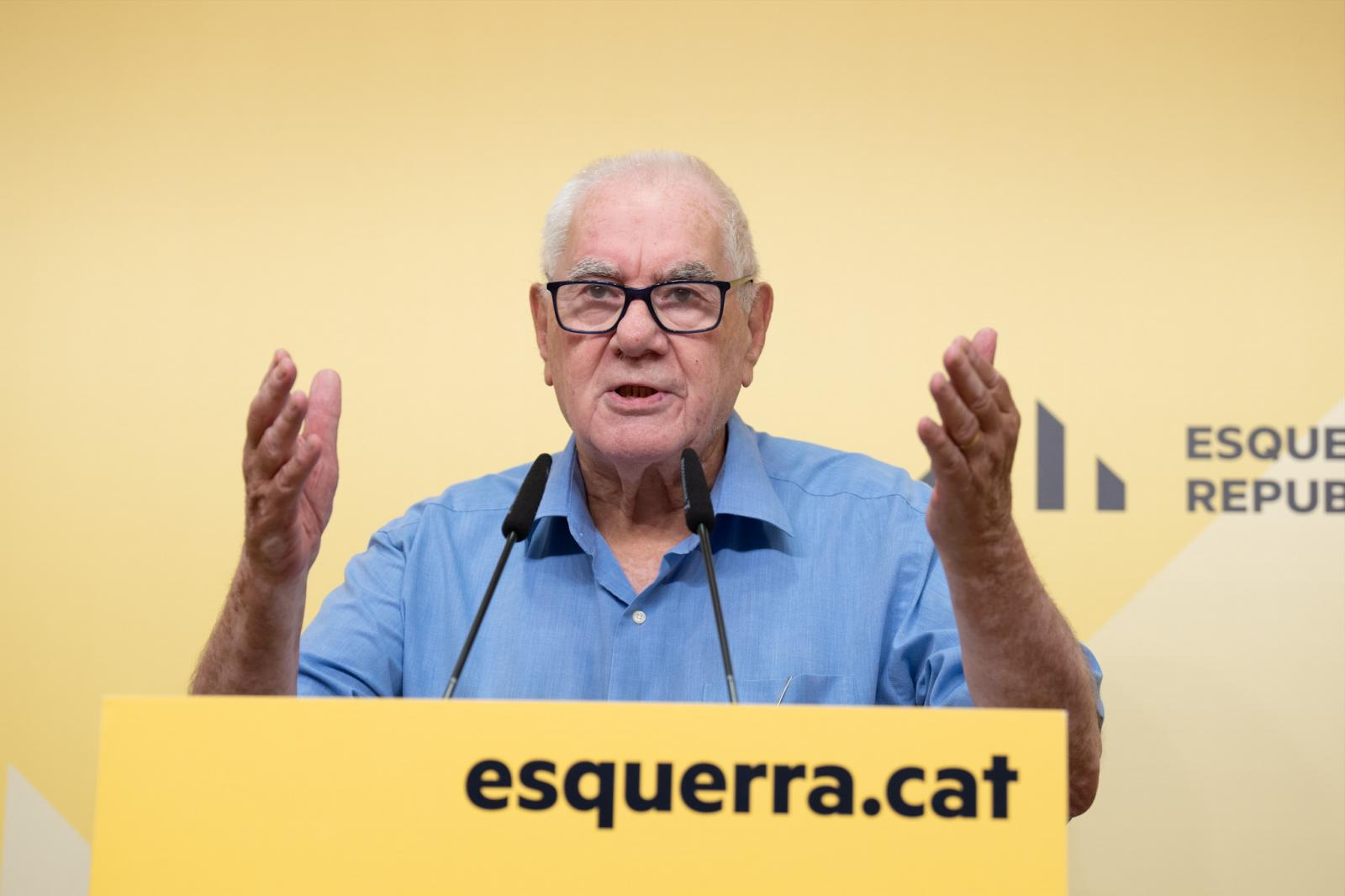 El exlíder de ERC en el Ayuntamiento de Barcelona Ernest Maragall