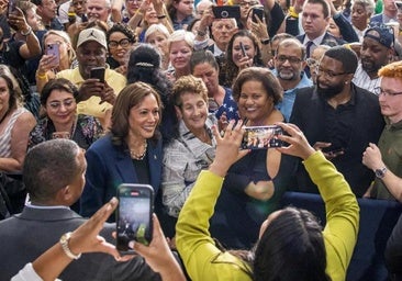 Kamala Harris despierta a los demócratas y comienza a dar la vuelta a las encuestas