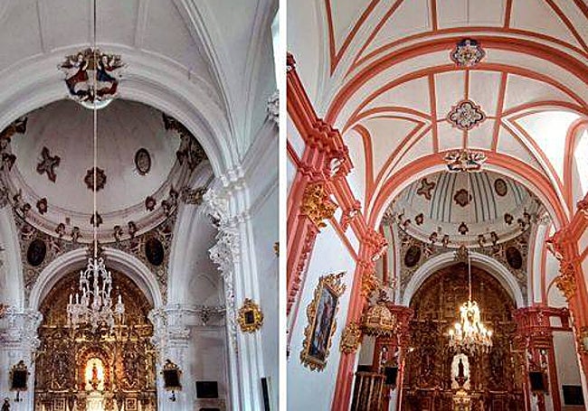 El antes y el después de la desafortunada intervención.