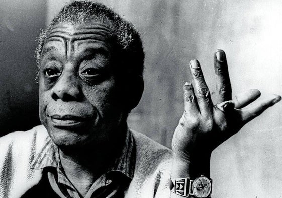 James Baldwin, retratado en 1985.