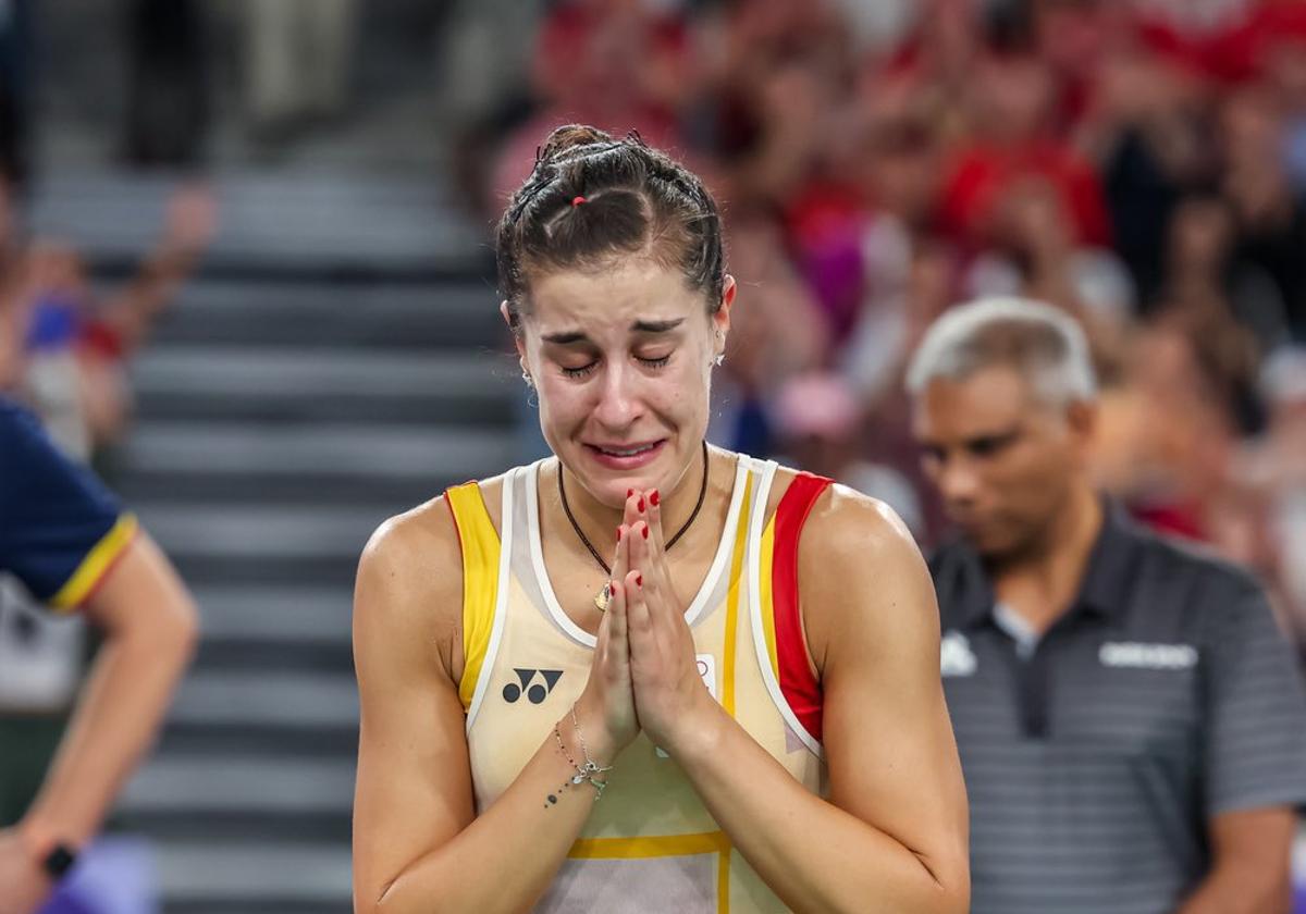 Las lágrimas de Carolina llegan al corazón del deporte español: «Pediremos una doble medalla de bronce»