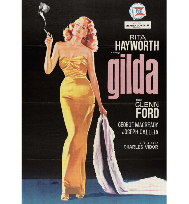 Cartel de 'Gilda'.