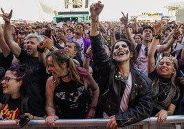 Asistentes a uno de las decenas de festivales que cada verano se celebran en España.