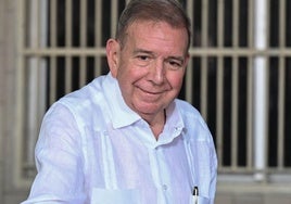 Edmundo González, líder de la oposición venezola.