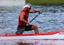 Dayán Jorge escapó de la concentración cubana a principios de 2022 y ahora compite en el Equipo Olímpico de Refugiados