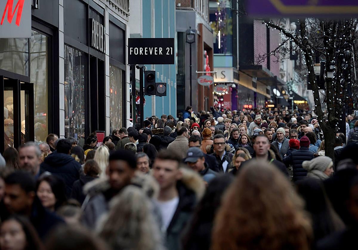 Una calle de Londres.