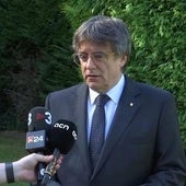 Aparecen las primeras imágenes de un Puigdemont retador en Waterloo