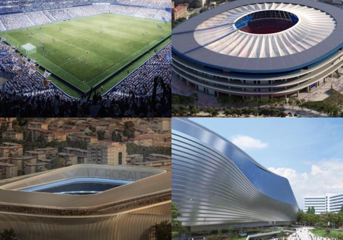 La reforma de cuatro estadios para el Mundial 2030