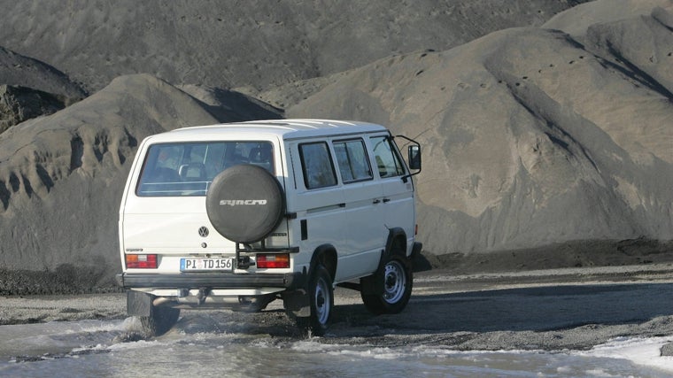 La Syncro, con tracción total del especialista Steyr Puch