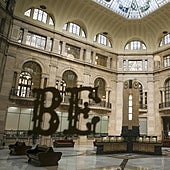 Interior del edificio del Banco de España en Madrid.