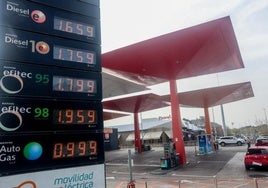 El precio medio de la gasolina se situó en 1,59 euros por litro.