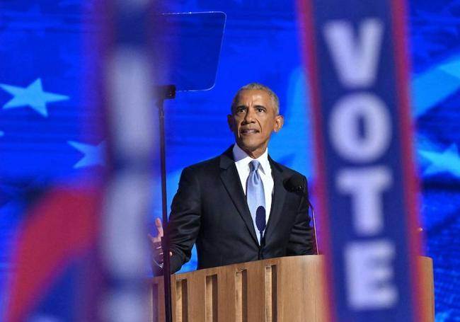 Barack Obama ha sido uno de los platos fuertes de la convención.