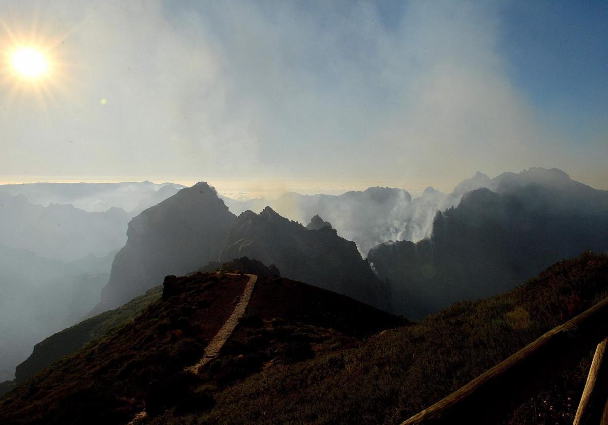 Pico do Arieiro, en Santana, isla de Madeira