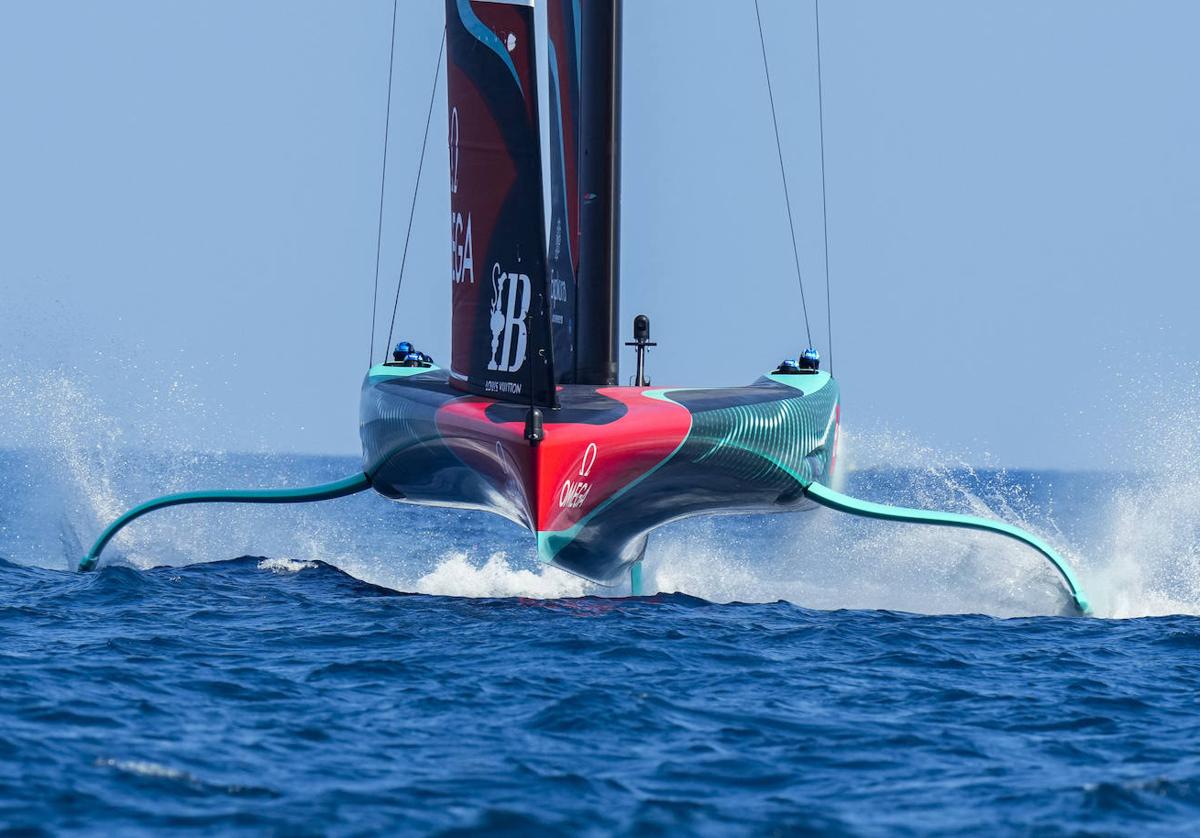 El barco neozelandés Emirates Team New Zealand.